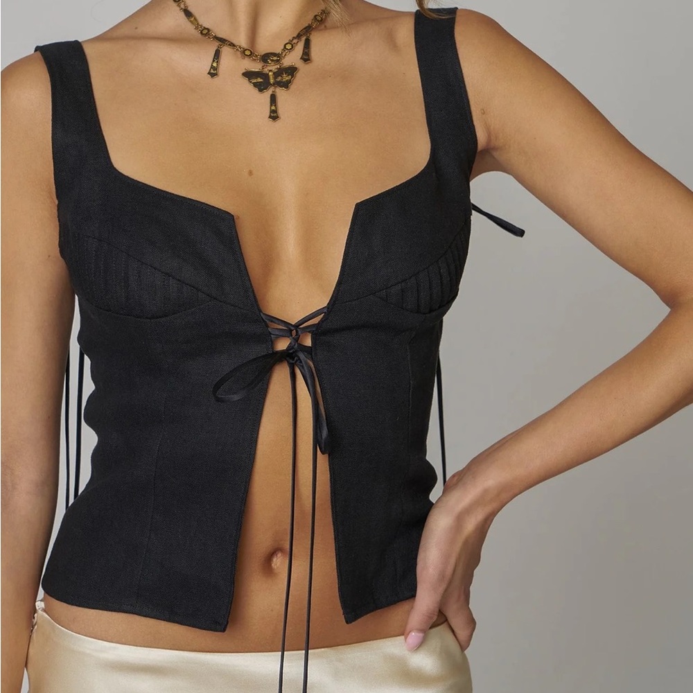 Fair Par Foutch Lilly Top Noir NWT